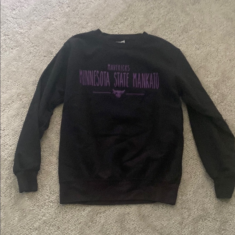 Mankato State Crew neck Sweatshirt Minnesota Maverick